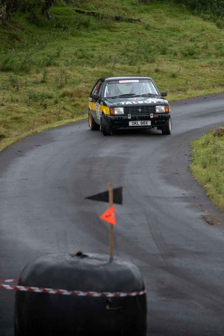 Old Forge Garage Mewla Rally 2023 Rally Event Mewla 10 special stage rally event at the Mynydd Epynt MOD military range in Wales