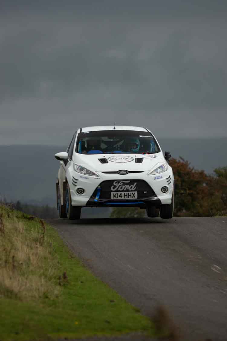 Old Forge Garage Mewla Rally 2023 Rally Event Mewla 10 special stage rally event at the Mynydd Epynt MOD military range in Wales
