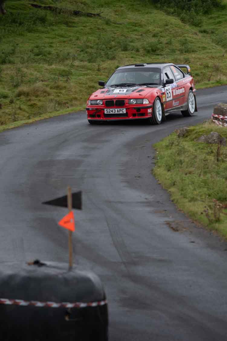 Old Forge Garage Mewla Rally 2023 Rally Event Mewla 10 special stage rally event at the Mynydd Epynt MOD military range in Wales