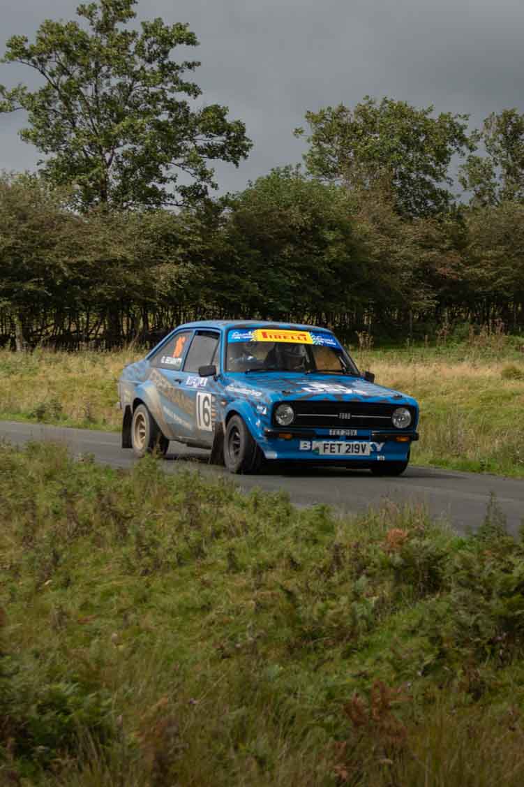 Old Forge Garage Mewla Rally 2023 Rally Event Mewla 10 special stage rally event at the Mynydd Epynt MOD military range in Wales