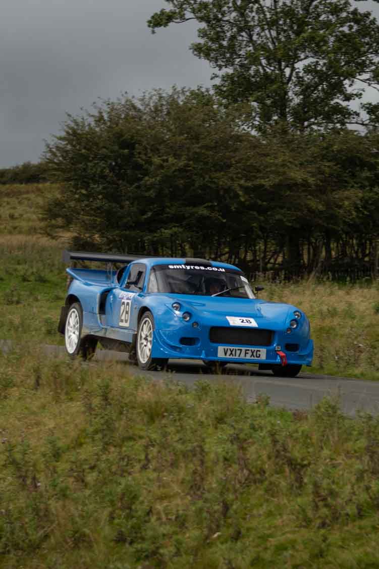 Old Forge Garage Mewla Rally 2023 Rally Event Mewla 10 special stage rally event at the Mynydd Epynt MOD military range in Wales