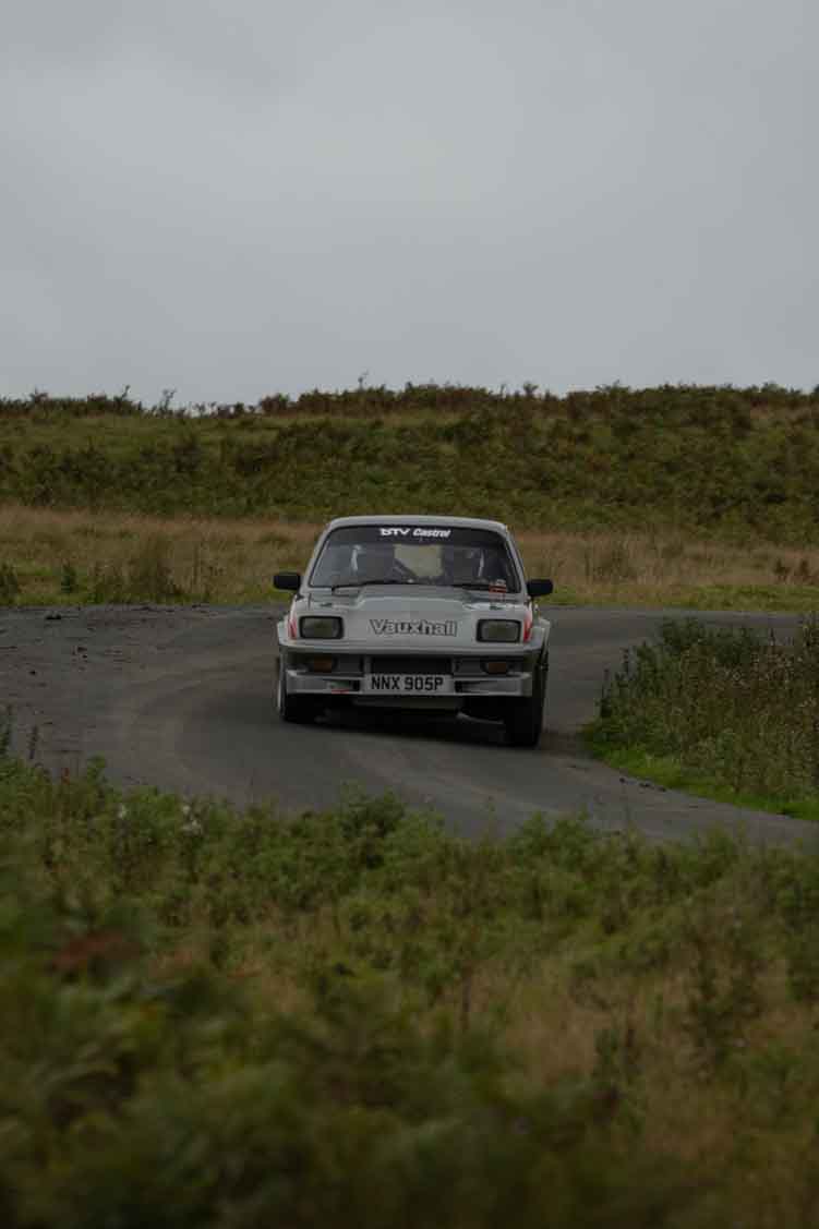 Old Forge Garage Mewla Rally 2023 Rally Event Mewla 10 special stage rally event at the Mynydd Epynt MOD military range in Wales