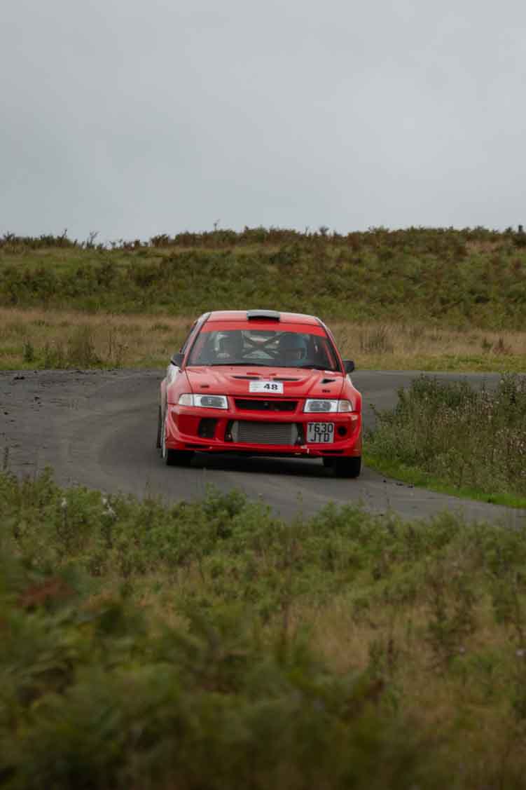 Old Forge Garage Mewla Rally 2023 Rally Event Mewla 10 special stage rally event at the Mynydd Epynt MOD military range in Wales