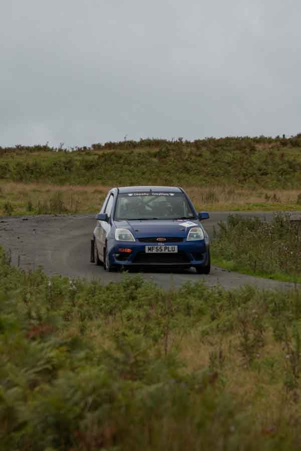 Old Forge Garage Mewla Rally 2023 Rally Event Mewla 10 special stage rally event at the Mynydd Epynt MOD military range in Wales