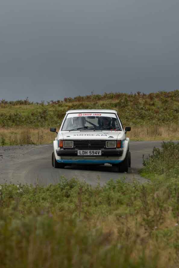 Old Forge Garage Mewla Rally 2023 Rally Event Mewla 10 special stage rally event at the Mynydd Epynt MOD military range in Wales