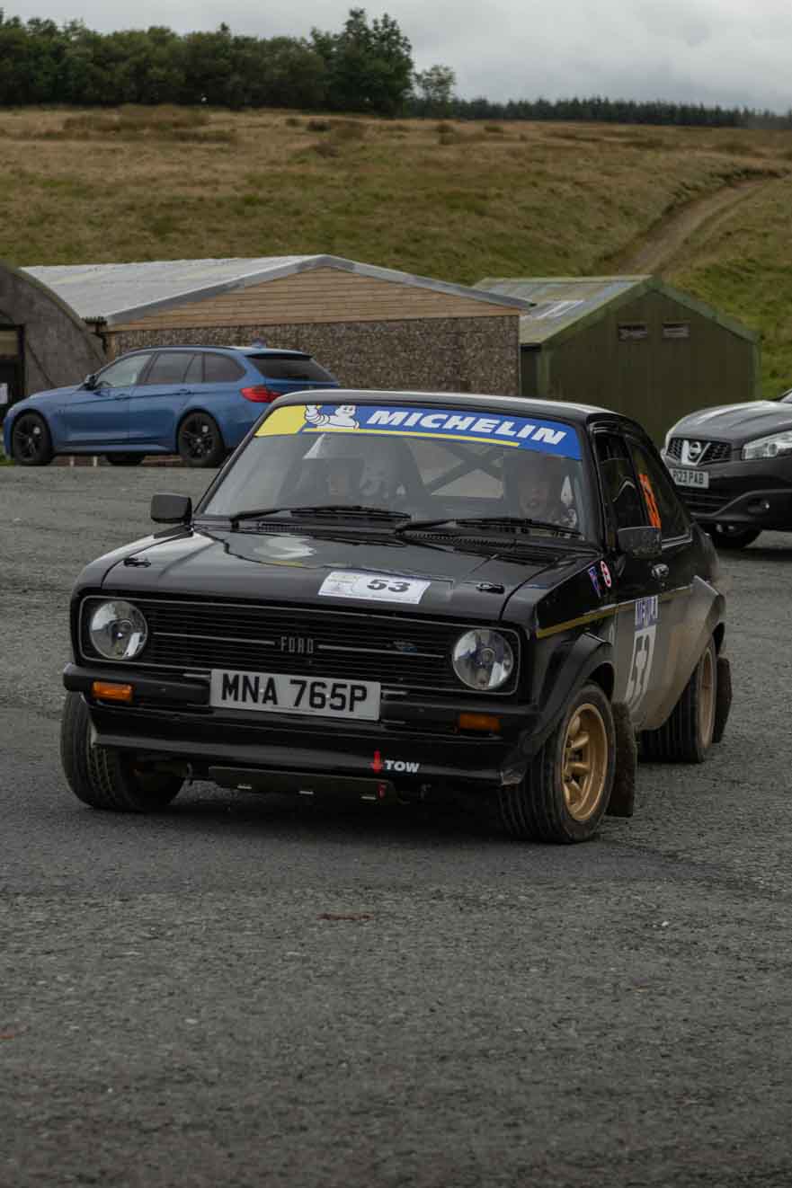 Old Forge Garage Mewla Rally 2023 Rally Event Mewla 10 special stage rally event at the Mynydd Epynt MOD military range in Wales