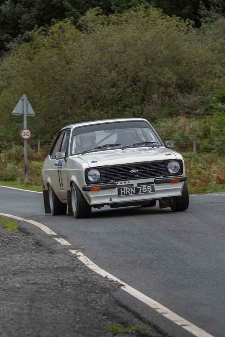 Old Forge Garage Mewla Rally 2023 Rally Event Mewla 10 special stage rally event at the Mynydd Epynt MOD military range in Wales