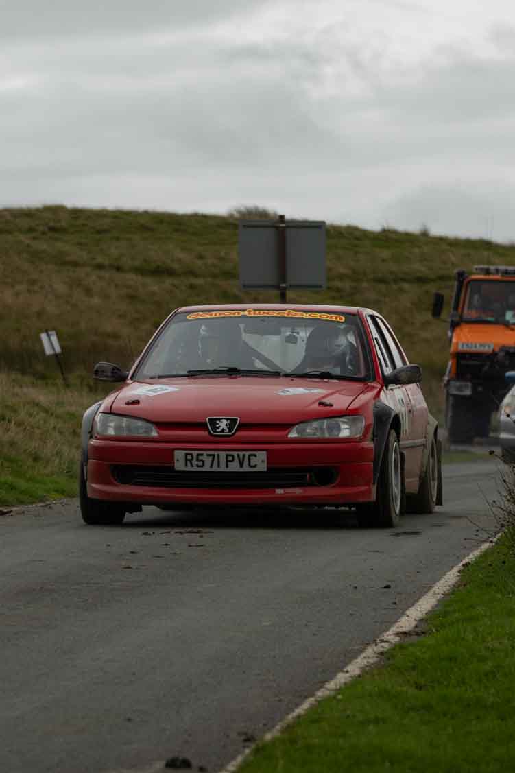 Old Forge Garage Mewla Rally 2023 Rally Event Mewla 10 special stage rally event at the Mynydd Epynt MOD military range in Wales