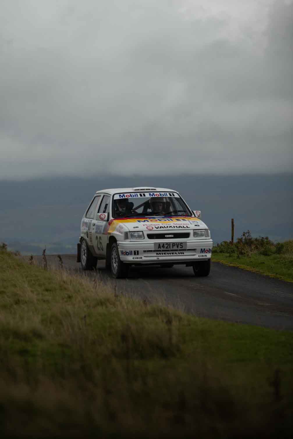 Old Forge Garage Mewla Rally 2023 Rally Event Mewla 10 special stage rally event at the Mynydd Epynt MOD military range in Wales