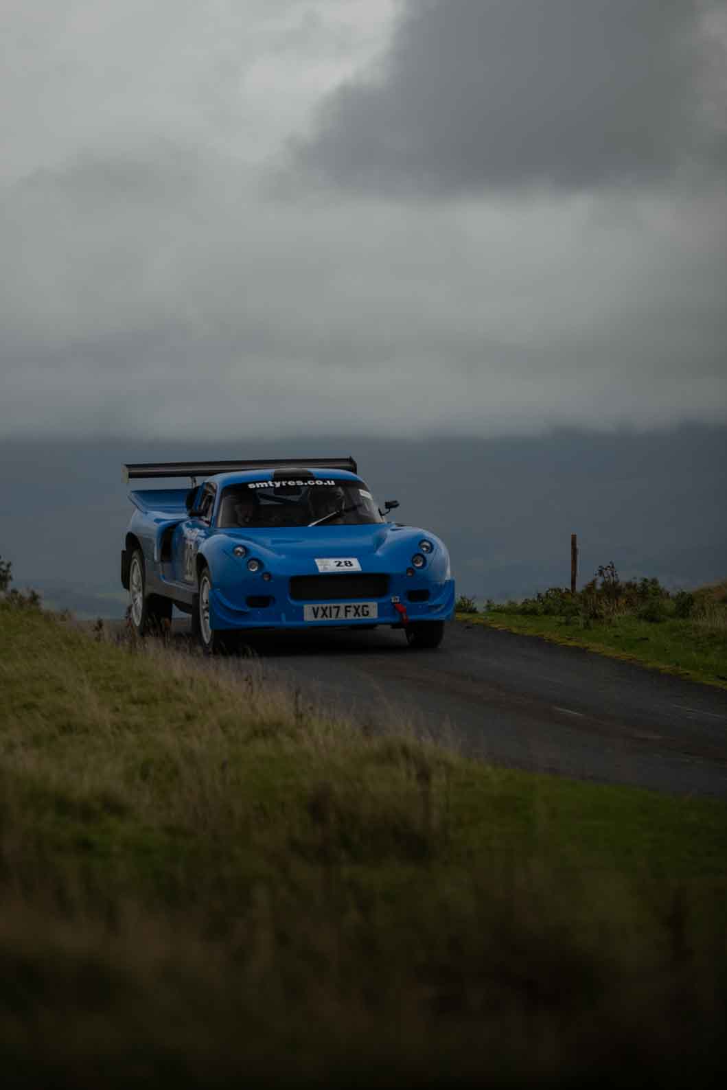 Old Forge Garage Mewla Rally 2023 Rally Event Mewla 10 special stage rally event at the Mynydd Epynt MOD military range in Wales