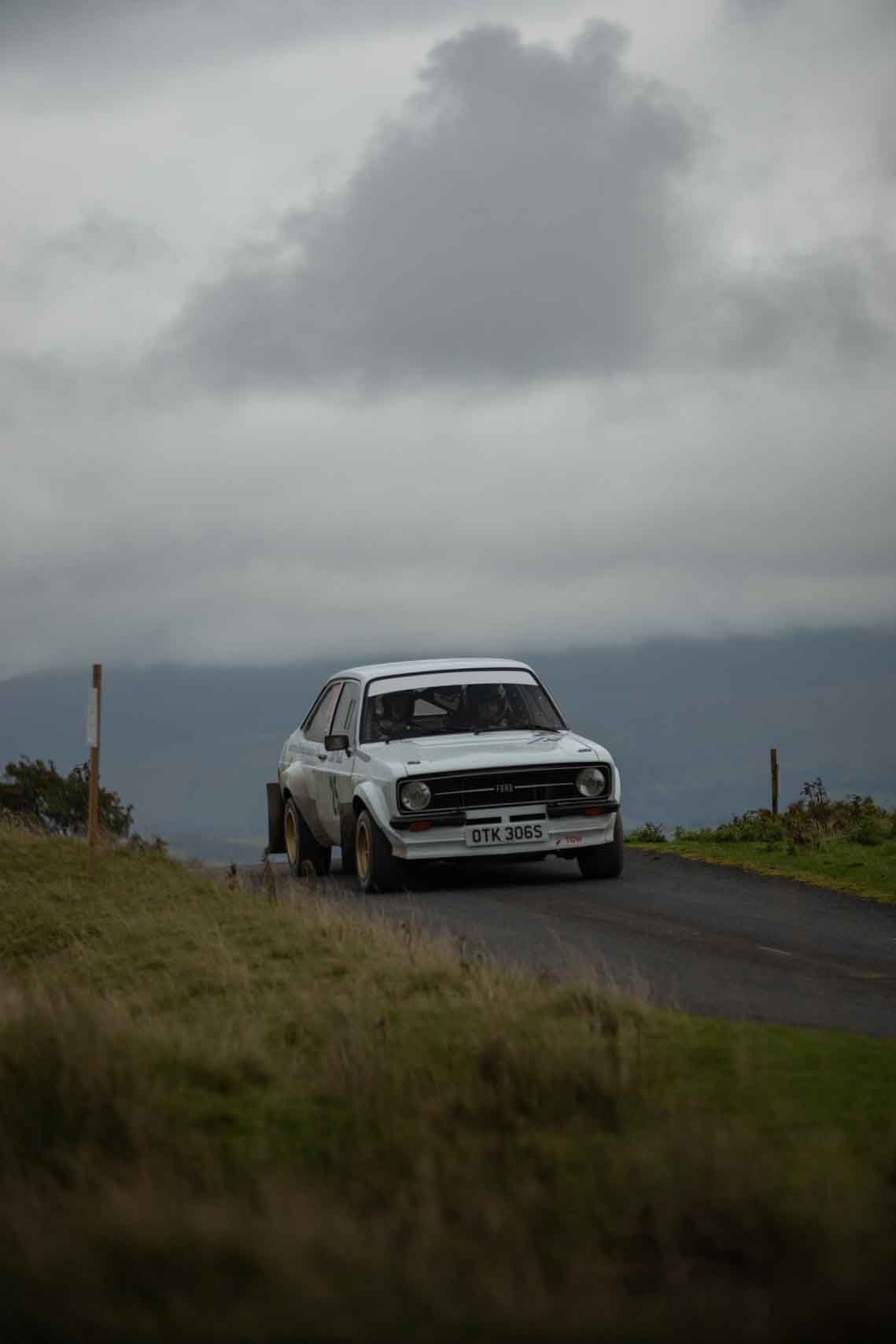 Old Forge Garage Mewla Rally 2023 Rally Event Mewla 10 special stage rally event at the Mynydd Epynt MOD military range in Wales