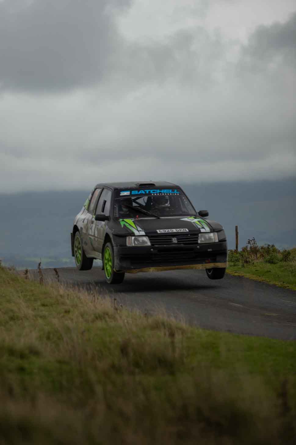 Old Forge Garage Mewla Rally 2023 Rally Event Mewla 10 special stage rally event at the Mynydd Epynt MOD military range in Wales