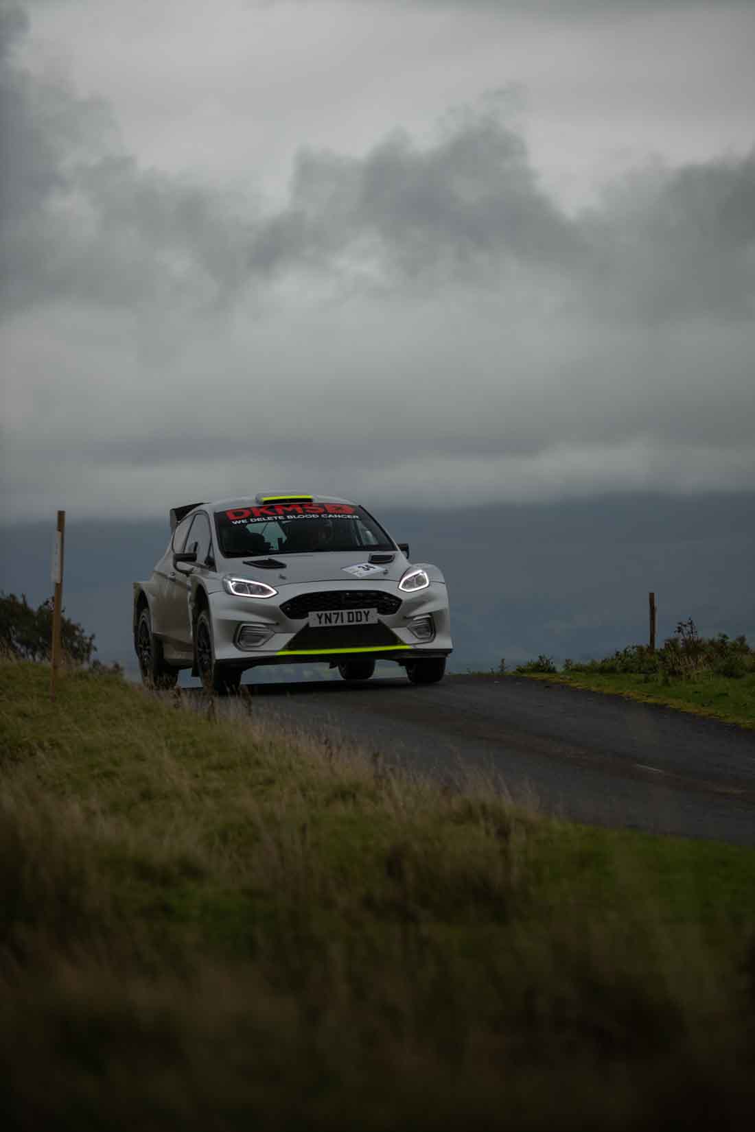 Old Forge Garage Mewla Rally 2023 Rally Event Mewla 10 special stage rally event at the Mynydd Epynt MOD military range in Wales