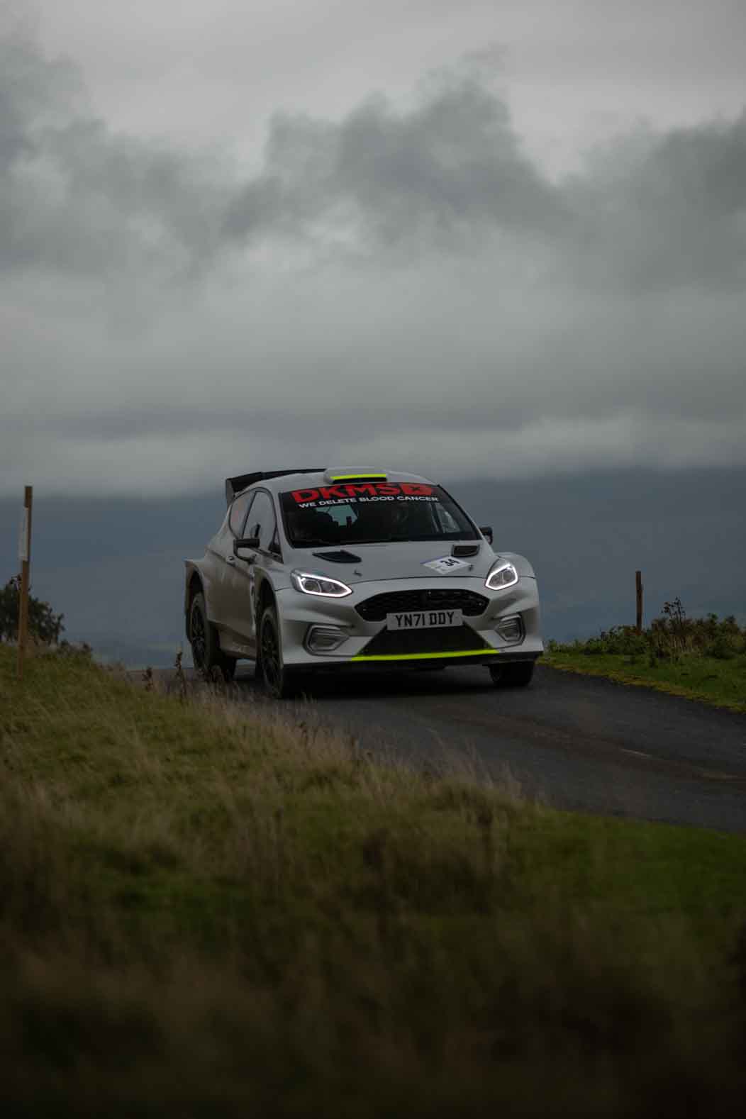 Old Forge Garage Mewla Rally 2023 Rally Event Mewla 10 special stage rally event at the Mynydd Epynt MOD military range in Wales