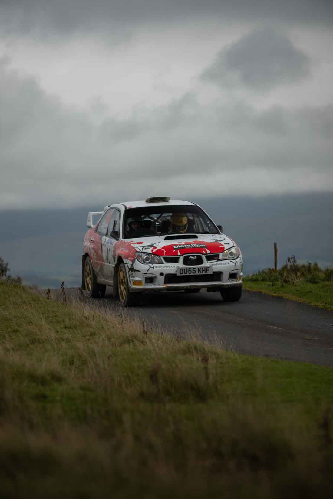 Old Forge Garage Mewla Rally 2023 Rally Event Mewla 10 special stage rally event at the Mynydd Epynt MOD military range in Wales