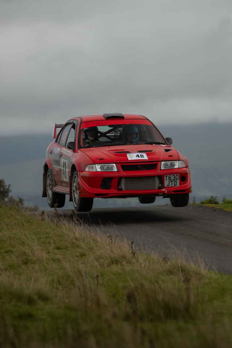 Old Forge Garage Mewla Rally 2023 Rally Event Mewla 10 special stage rally event at the Mynydd Epynt MOD military range in Wales