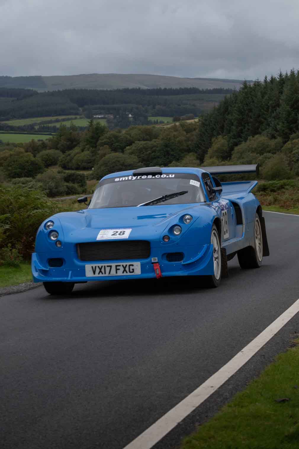 Old Forge Garage Mewla Rally 2023 Rally Event Mewla 10 special stage rally event at the Mynydd Epynt MOD military range in Wales