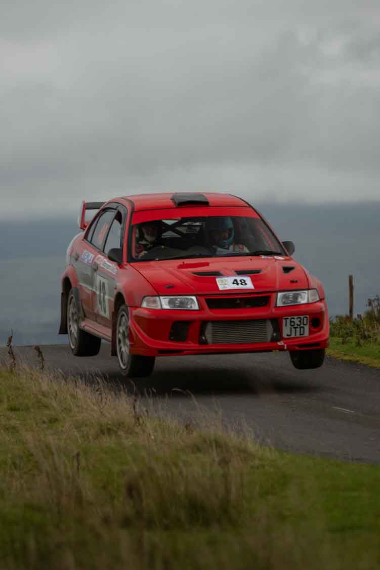 Old Forge Garage Mewla Rally 2023 Rally Event Mewla 10 special stage rally event at the Mynydd Epynt MOD military range in Wales
