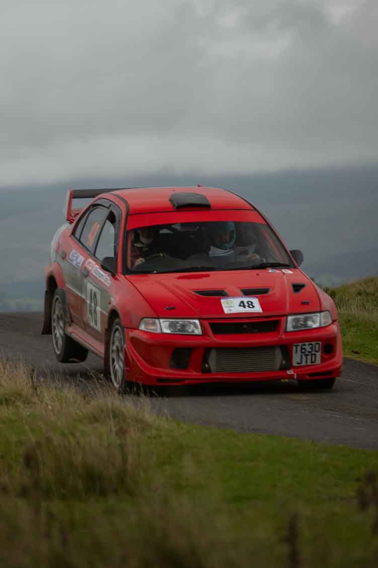 Old Forge Garage Mewla Rally 2023 Rally Event Mewla 10 special stage rally event at the Mynydd Epynt MOD military range in Wales