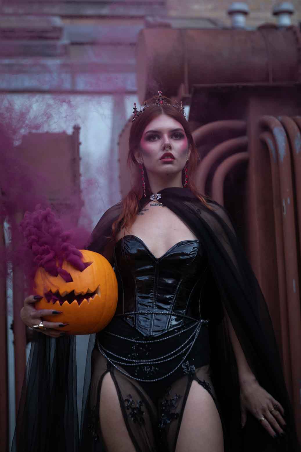 UKS Halloween 2023 Halloween Event w/ Models 🎃 UKS Presents Halloween With Sony at the Wapping Hydraulic Power Station