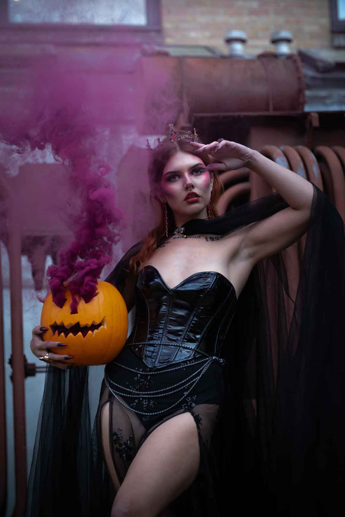 UKS Halloween 2023 Halloween Event w/ Models 🎃 UKS Presents Halloween With Sony at the Wapping Hydraulic Power Station