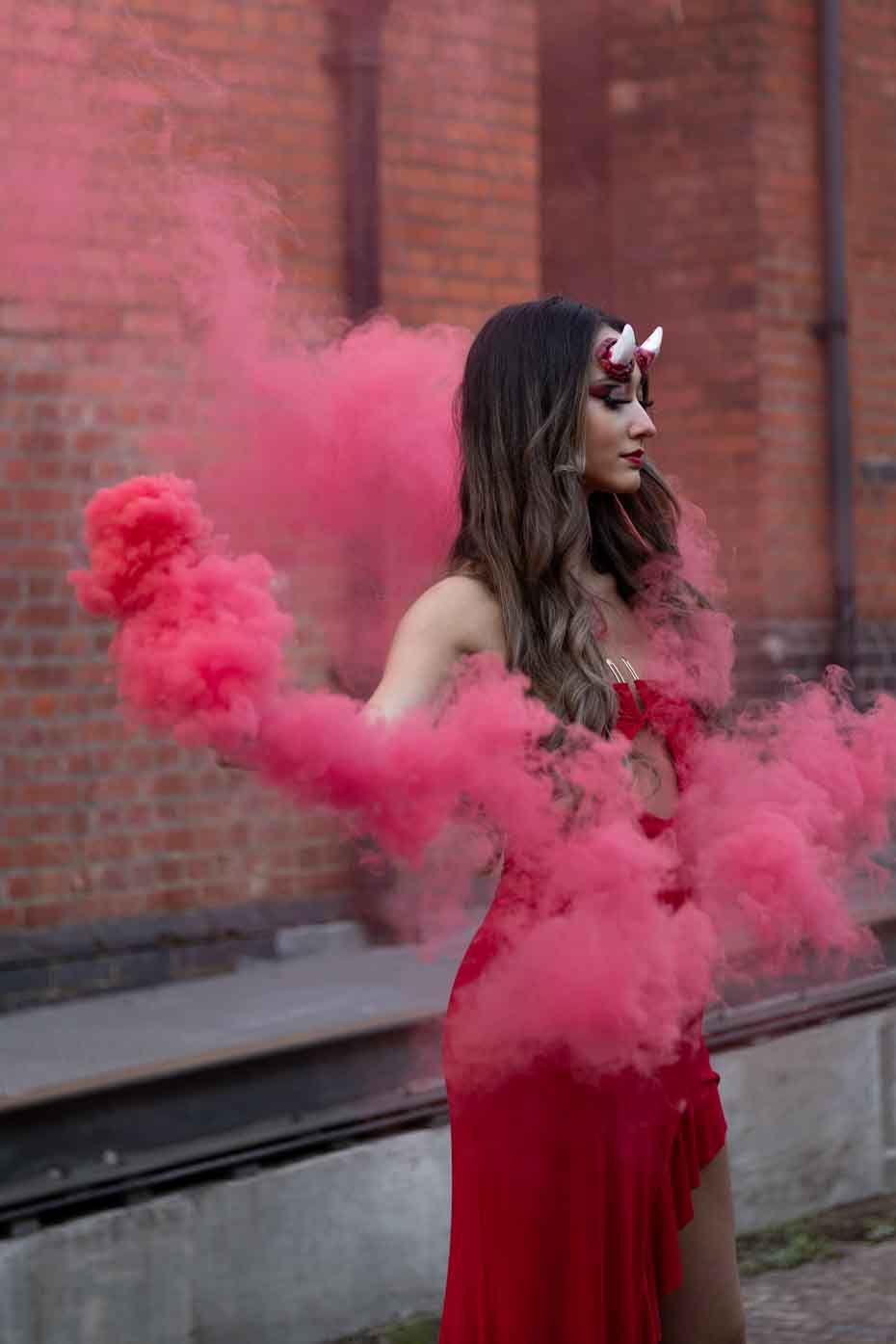 UKS Halloween 2023 Halloween Event w/ Models 🎃 UKS Presents Halloween With Sony at the Wapping Hydraulic Power Station