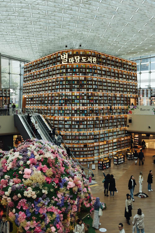 South Korea 2023 Seoul & Busan Trip locations starting in Seoul. Dongdaemun, Myeongdong night market, Starfield COEX mall, Byeolmadang library, the Olympic park, Namsan Seoul tower (N-Tower), Tteokkbokki village, Sungnyemun Gate, Gyeongbokgung Palace, Bukchon Hanok Village, Seoul Forest, Hywayang Jeil Traditional Market, Jongmyo Shrine, Jeongneung Royal Tomb, IFX Mall, some small park by the Han River (Yeouido), Bukseoul Dream Forest, Insadong Market, DDP Dongdaemun History and Art centre, Rainbow Bridge and the National Museum. Then in Busan. Haedong Yonggungsa Buddist Temple, Haeundae Beach trains, Sky Capsules, Camcheon Culture Village, Songdo Park cable cars.